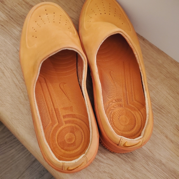 NEW Nike Womens Air Force 1 Lover XX Leather Mules Cinder Orange SZ 10 - Picture 9 of 11